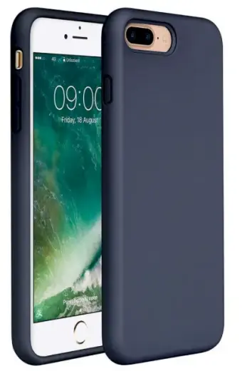 Fusion Soft Matte Back Case Silicone Case For Apple iPhone 7 | 8 | SE 2020 Blue