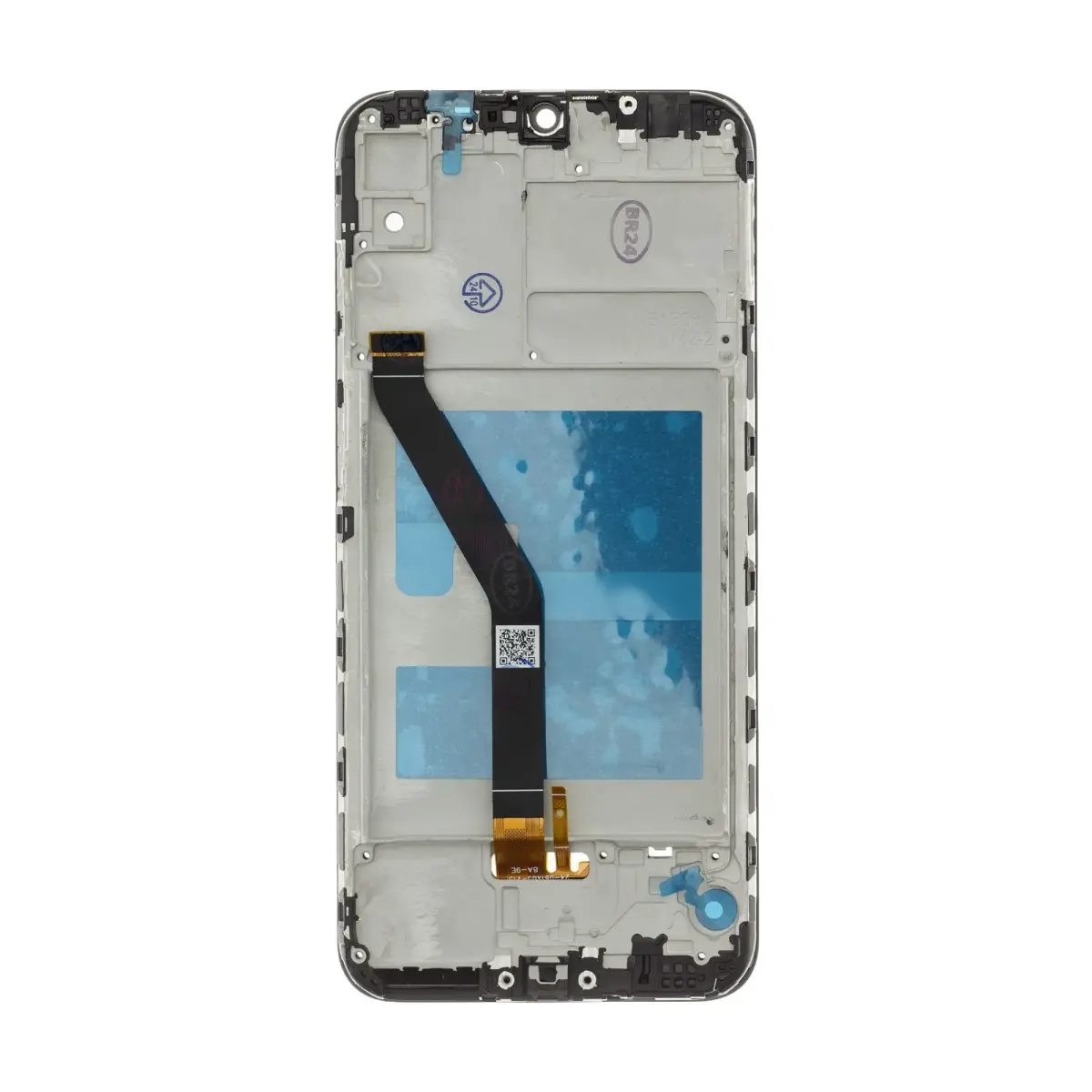 LCD Display + Touch Unit + Front Cover Honor 8A Black (No Logo)