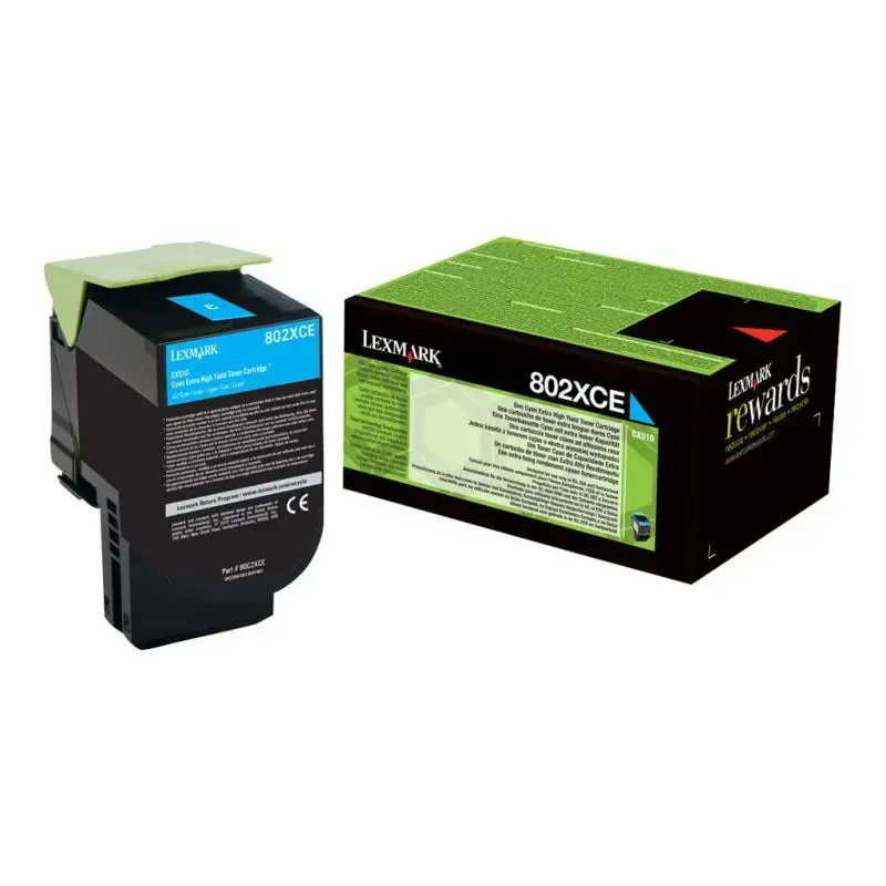 Lexmark Cartridge 802XCE Cyan (80C2XCE)