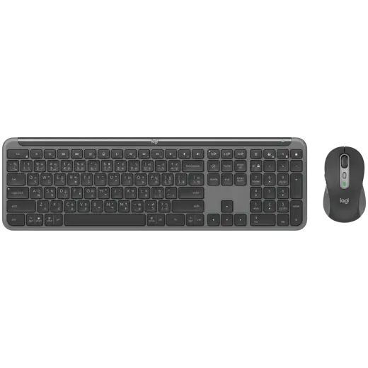 LOGITECH Signature Slim Combo MK950 for Business - GRAPHITE - US INT'L - 2.4GHZ/BT - INTNL-973