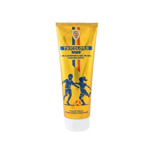 Tricolorii, Tricolorii Kids, Shower Gel & Shampoo 2-In-1, Bergamot, 250 ml