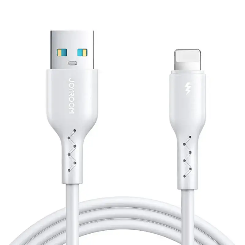 Cable Flash Charge USB to Lightning Joyroom SA26-AL3| 3A | 1m (white)