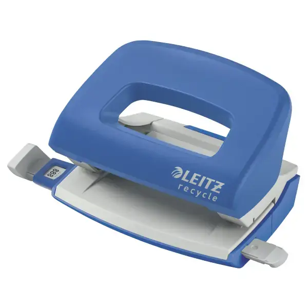 Mini hole punch Leitz NeXXt Recycle Mini, 10 sheets, blue