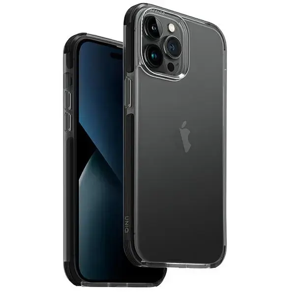 UNIQ etui Combat iPhone 14 Pro 6,1" czarny|carbon black