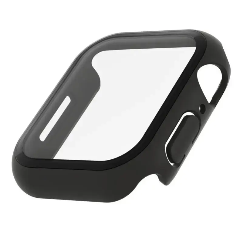 ScreenForce TemperedCurve Apple Watch 4-9 protective glass, black