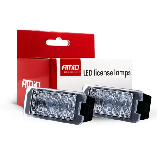 LED license plate lamps CLP12 HP MAN, SEAT, VW AMIO-04553