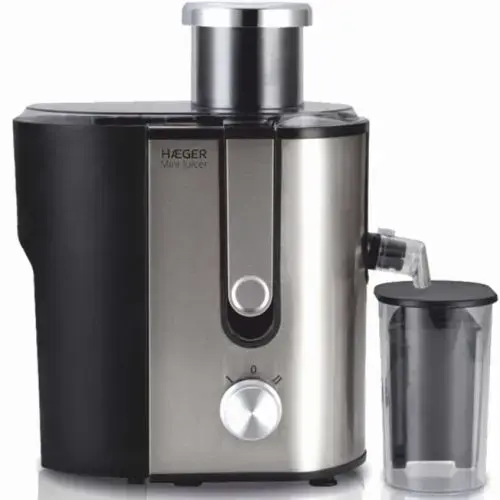 Haeger JE-600.002B Mini Juicer Sulu spiede 600W