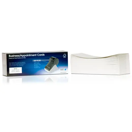 Seikosha Business card 57x89mm / SLP-FCS2 White