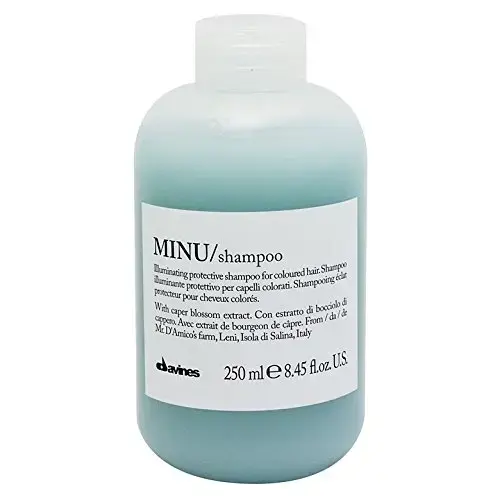 Davines - Minu Colour-protecting Shampoo - 250ml - Gentle Foaming Shampootural Salina Caper Blosson - Preserves the Vibrancy of Coloured Hair