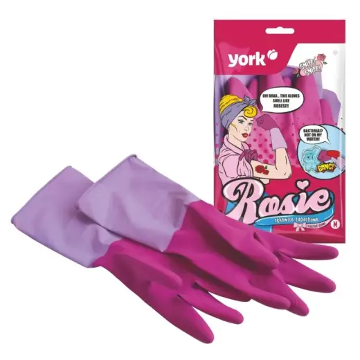 Aromatizēti gumijas cimdi ROSIE "M"