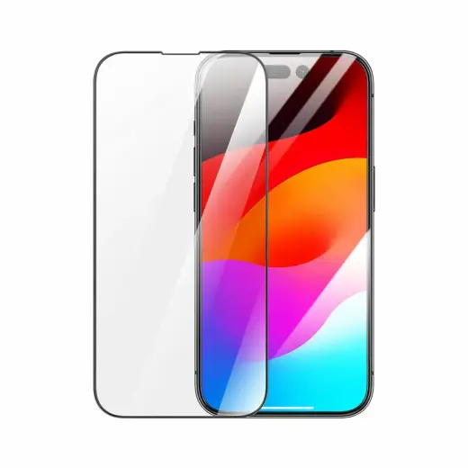 Rock Tempered glass HD Full-coverage Anti-static for Iphone 15 Pro