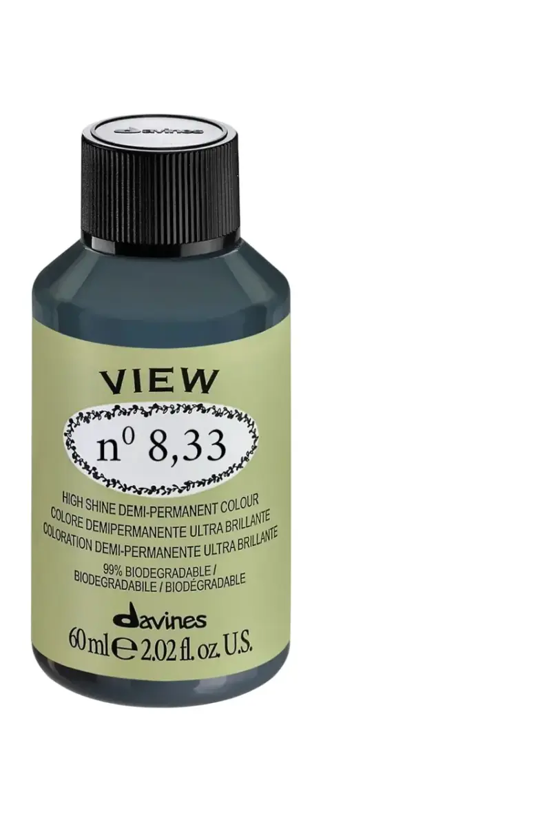 Davines, View, Demi-Permanent Hair Dye, 8.33 Gloss, 60 ml