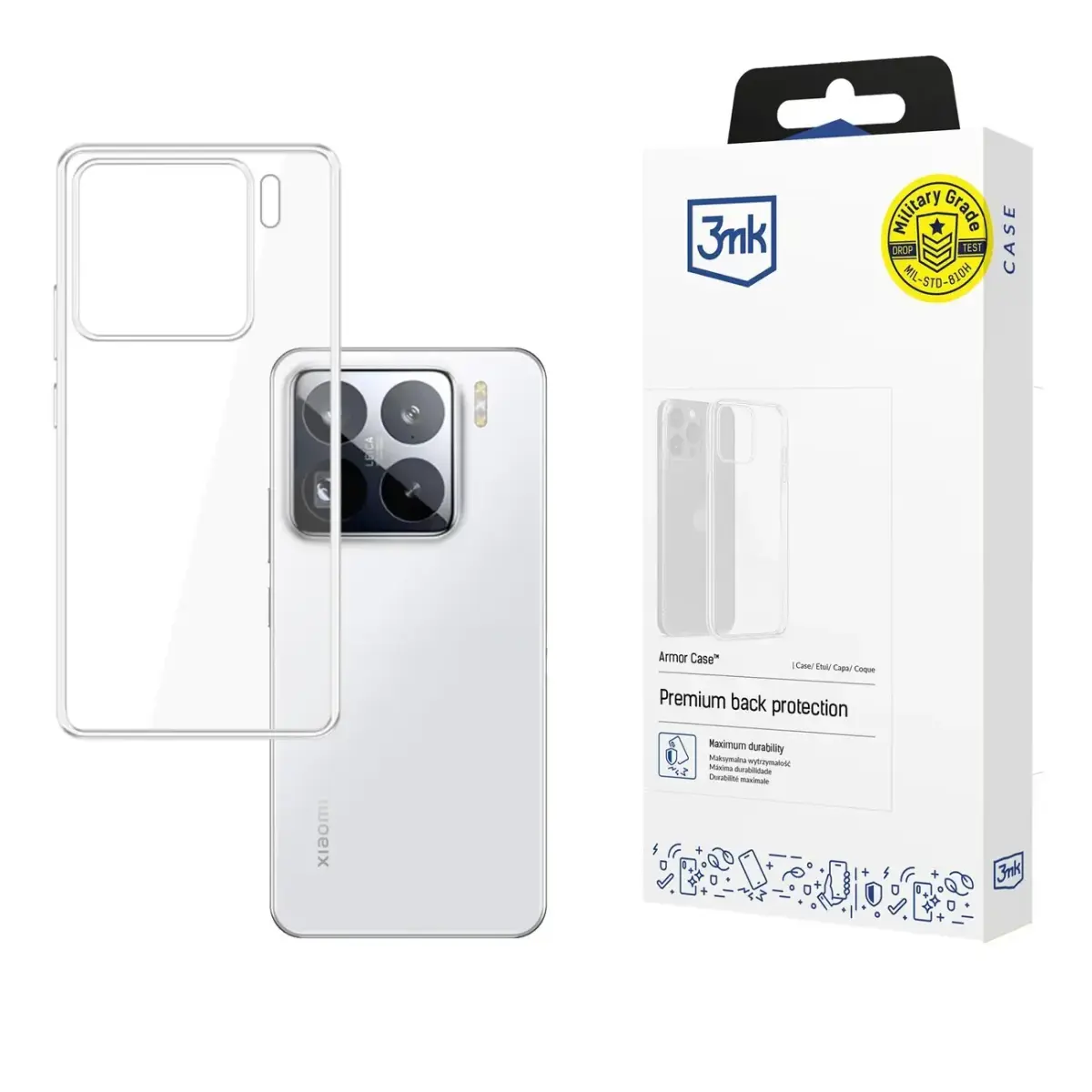 3mk Clear Case for Xiaomi 15 Pro caurspīdīgs
