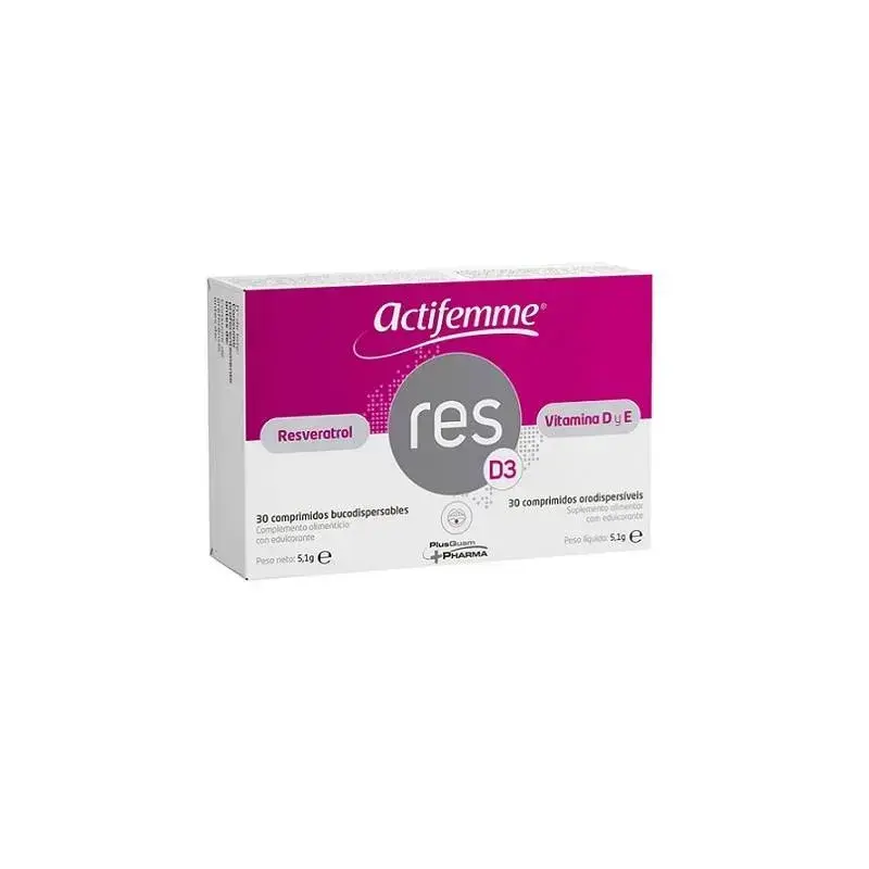 ACTIFEMME Resveratrol RESD3 | Vitamin D