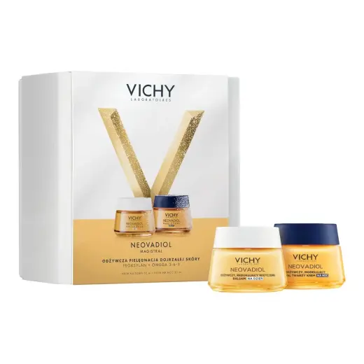 Set Vichy Neovadiol Magistral, Tagescreme-Balsam, 50 Ml + Nachtcreme, 50 Ml