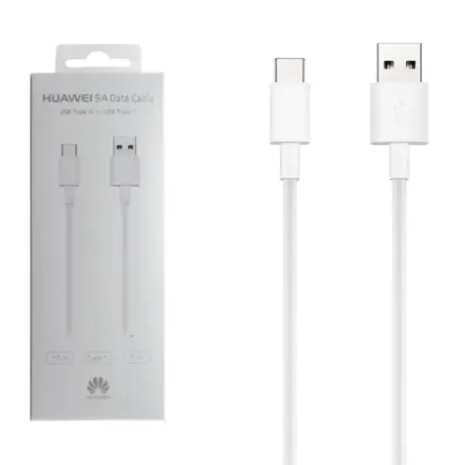 Huawei AP71 Super Charge 5A Original Type-C 3.1 Data and Charging Cable 1m White (EU Blister)