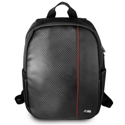 Plecak BMW BMBPCO15CAPRBK 16" czarny|black Carbon Red Stripe
