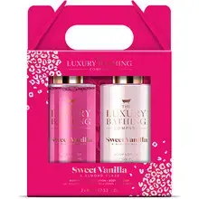 Bath Set (Vanilla & Almond) - Body Care Gift Set.