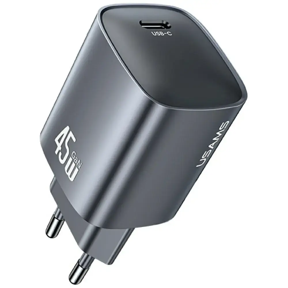 Ładowarka sieciowa USAMS T66 45W GaN      Fast Charger tarnish