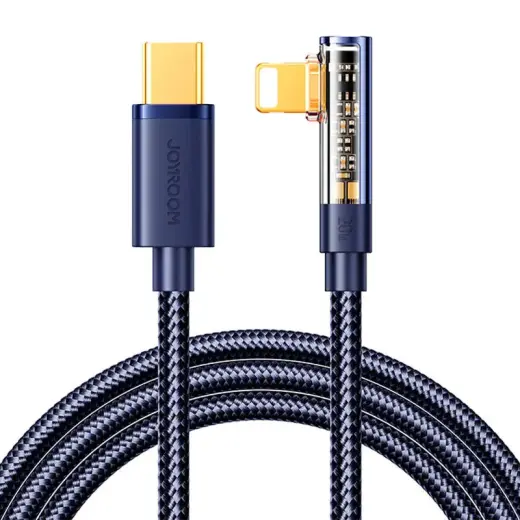 Joyroom S-CL020A6 datu pārraides un uzlādes vads | USB-C uz Lightning | 20W | 1.2m | zils