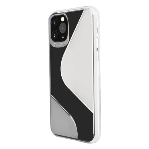 S-Case Flexible Cover TPU Case for Huawei P40 Lite E transparent