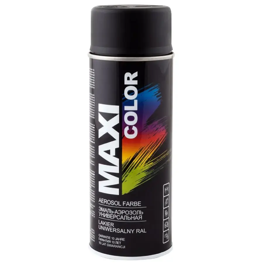 Spray paint Maxi Color RAL9005 400ml black matte