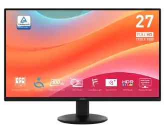 Monitors MSI PRO MP272L 27 IPS FHD 100Hz 1ms