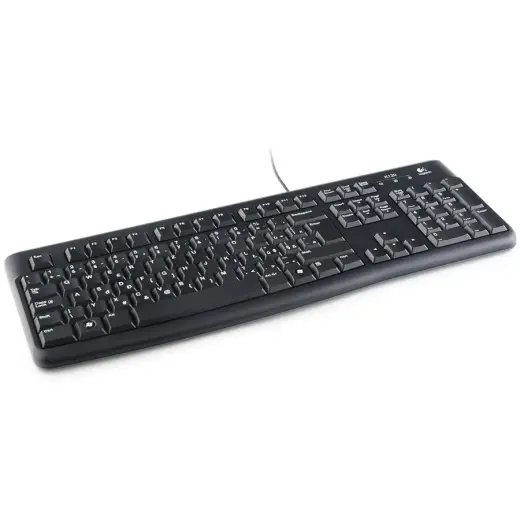 LOGITECH MK120 Corded Combo - BLACK - USB - CZE-SKY