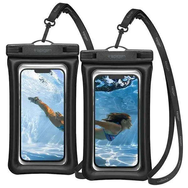 Spigen Waterproof Case A610 Universal 2pcs Black AMP04527