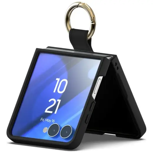 Mercury Goldring telefono dėklas Samsung Galaxy Z Flip 8 (F776) juodas