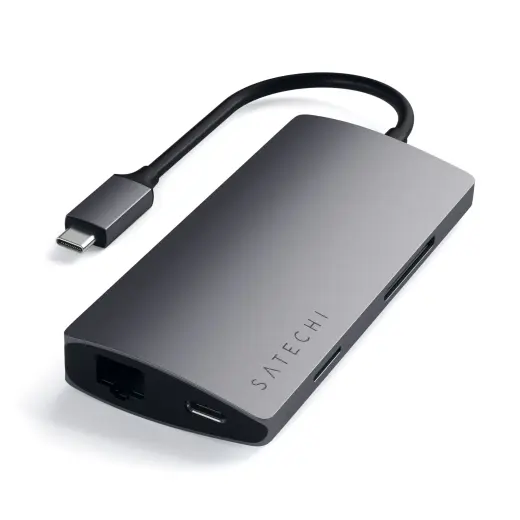 SATECHI adapter HUB 7in1 Type C ST-TCMA2M space gray