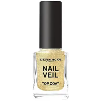 Dermacol Sparkling Nail Veil Top Coat 11 ml 0ml