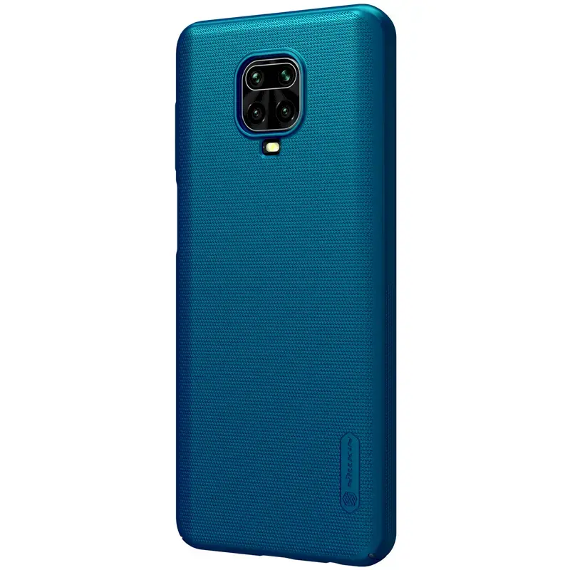 Nillkin Super Frosted Back Cover for Xiaomi Redmi Note 9 PRO|PRO MAX|9S Peacock Blue