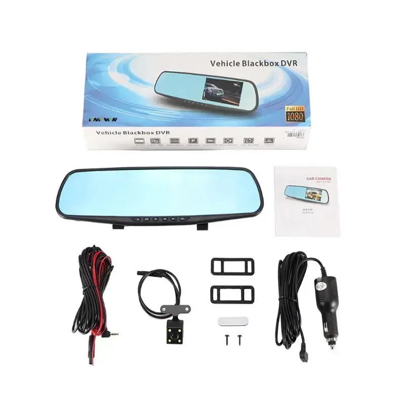 Car Dash Cam DVR-01 Mirror 4,0 inches + rear camera