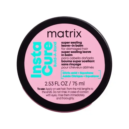 Matrix Instacure Build-a-Bond Super Sealing Leave-in Balm 75Ml in Clear