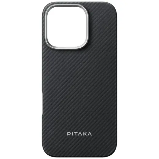 Case PITAKA Ultra-Slim MagSafe for iPhone 16 Pro black grey Photo