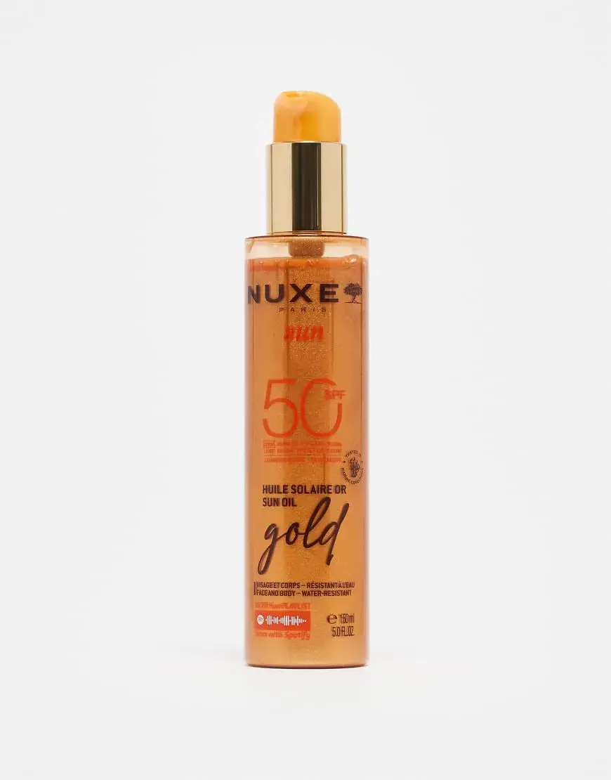 Nuxe Sun Oil Shimmering Gold SPF 50 150ml