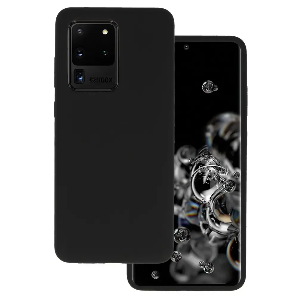 Silicone Lite Case for Samsung Galaxy S20 Ultra black