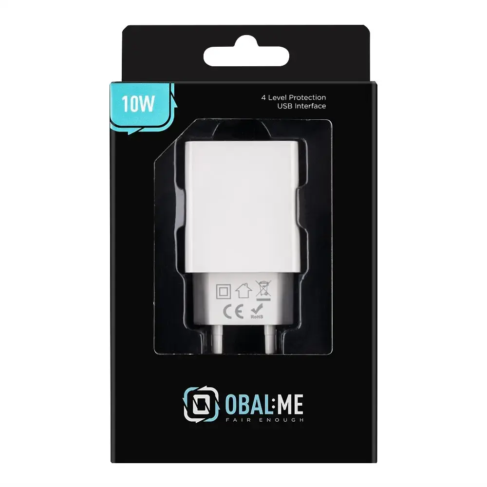 OBAL:ME Wall Charger tīkla lādētājs | 10W | USB-A | balts