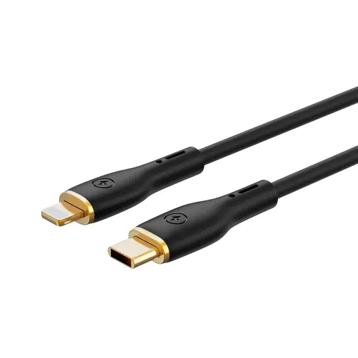 WIWU YQ01 data transfer and charging cable | USB-C to Lightning | 27W | 1.2m | black