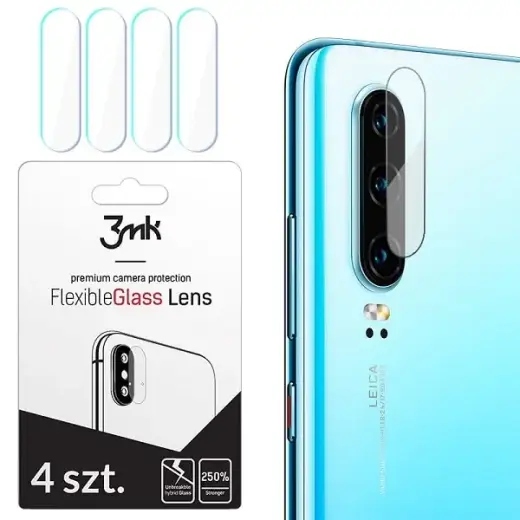 3MK Lens Protect Nokia 6.2"Hybrid Glass for Camera 4pieces