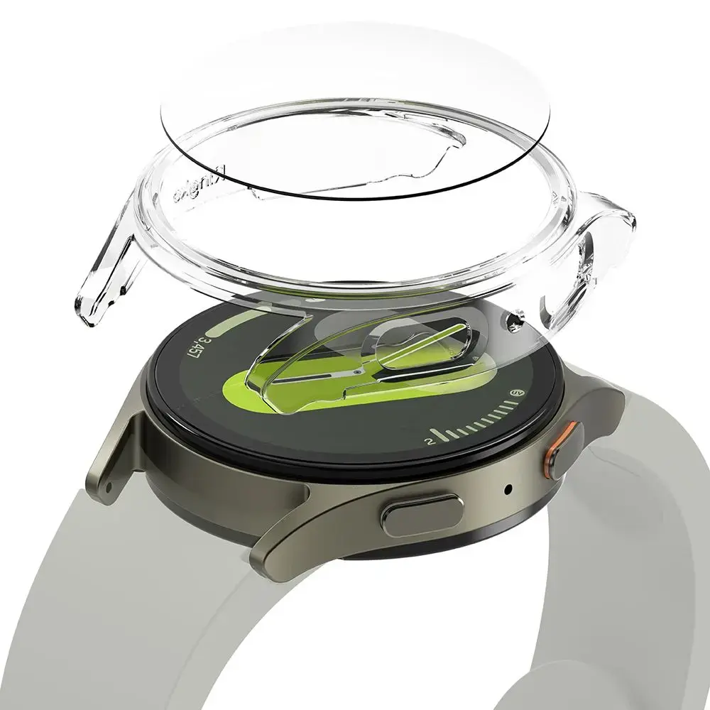 RINGKE SLIM & RŪDĪTS STIKLS GALAXY WATCH 7 (40 MM) CAURSPĪDĪGS