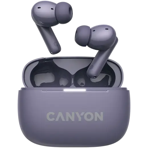 CANYON headset OnGo TWS-10 ANC+ENC Purple