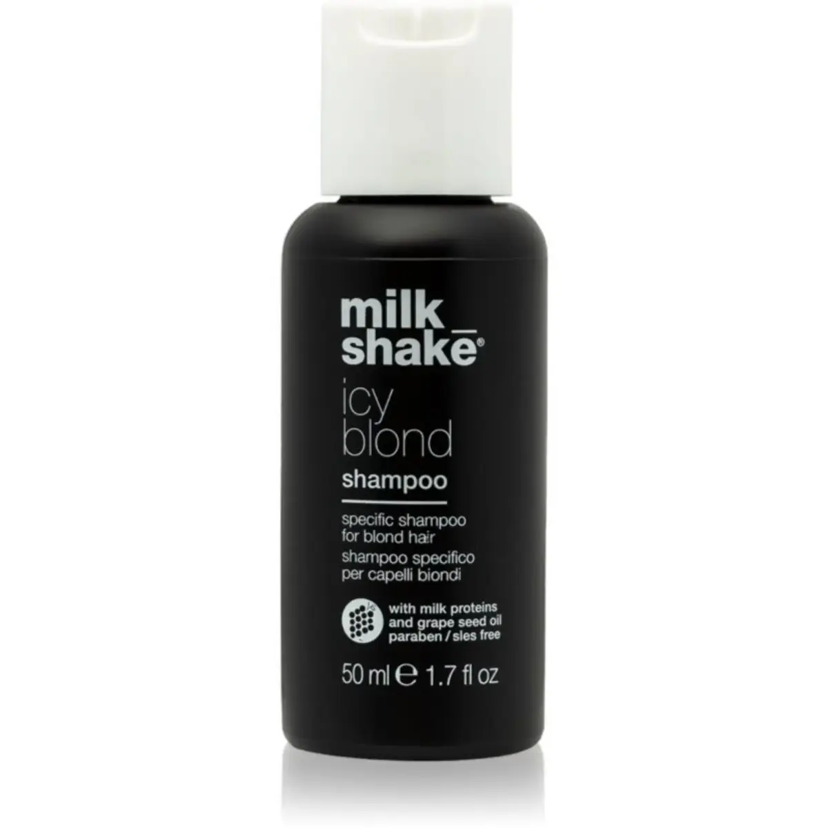 Milk Shake, Icy Blond, Paraben Free, Hair Shampoo, 50 ml