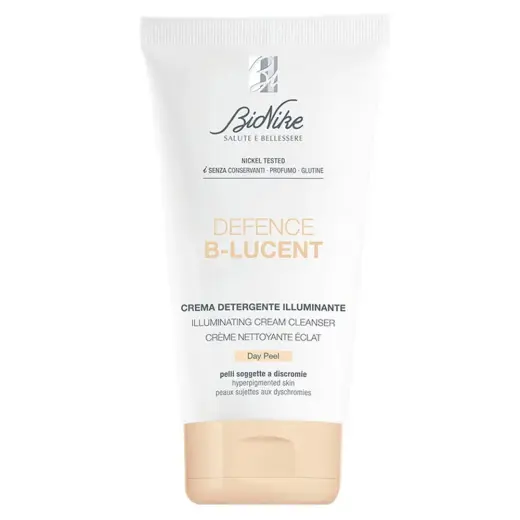 BioNike, Defence B-Lucent Day Peel, Cleansing, Illuminating & Exfoliating, Cleansing Cream, 150 ml