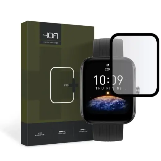 HOFI HYBRID GLASS HYBRID PRO+ AMAZFIT BIP 3 | 3 PRO BLACK