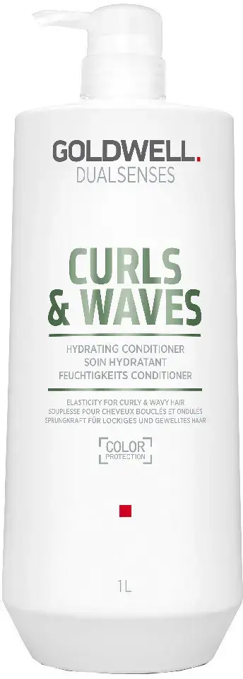 Goldwell Dualsenses Curls & Waves Conditioner 1000Ml in Clear