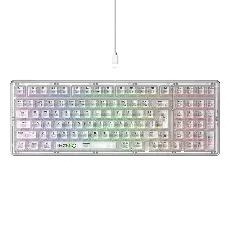 Mechanical Gaming Keyboard Havit KB875L Transparent