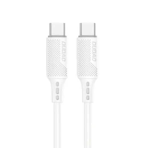 Dudao USB Type C cable for charging and data transfer 100W PD 1m white (L5S_1M)