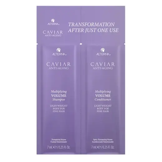 Multiplaying Volume Set Alterna: Alterna, Hair Conditioner, For Volume, 7 ml + Alterna, Hair Shampoo, For Volume, 7 ml